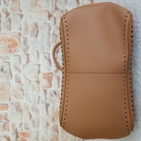 New ALAIA Angele 25 Leather Top Handle Bag - Picture 8 of 13